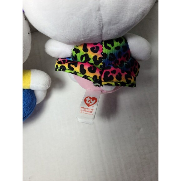 Lot of 4 TY Hello Kitty Plush Toys 6" 2014 2015 by Sanrio - Picture 7 of 7